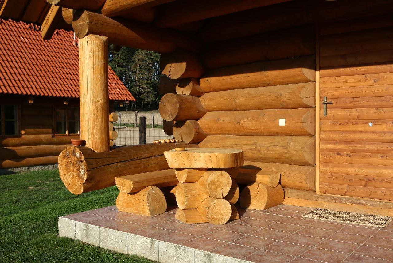 Na Samote Ve Srubu Villa Plzeň Exteriör bild