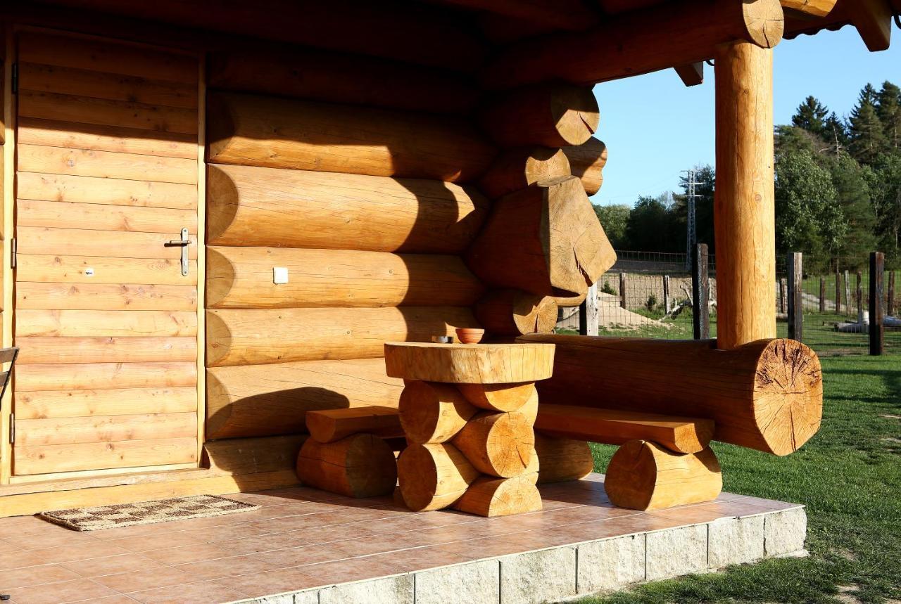 Na Samote Ve Srubu Villa Plzeň Exteriör bild