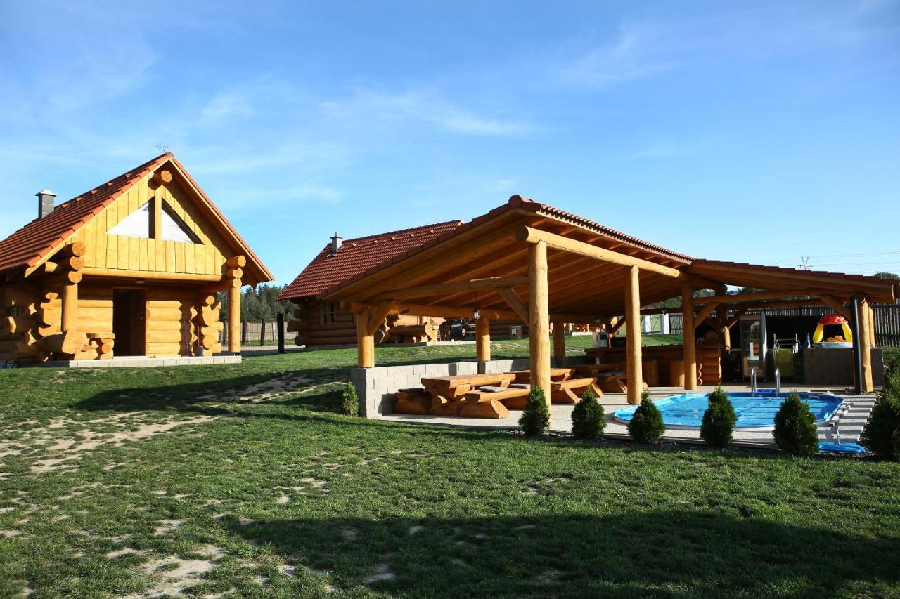 Na Samote Ve Srubu Villa Plzeň Exteriör bild